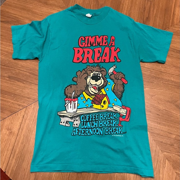 Other - Vintage Sun Sportswear Gimme A Break Tshirt